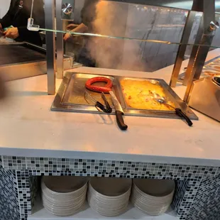 Smoked sausage, cheese seafood