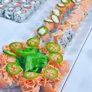 sashimi, sushi, food, sushi and sashimi
