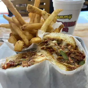 Chicken Philly Cheesesteak