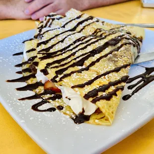 crepes, food