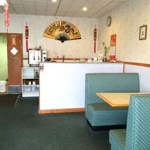 the interior of a restaurant