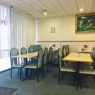 Interior dining area