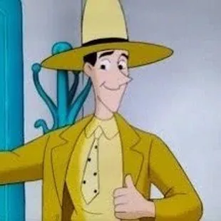 The man in the yellow hat