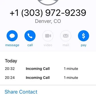 Two calls from the restaurant to argue with me further after a refund was issued and the problem should have been resolved.