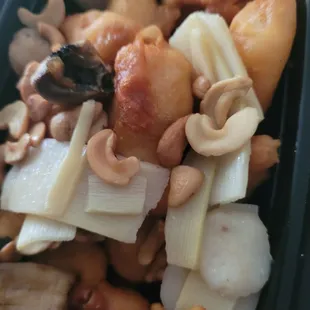 Supposed to be Springfield style cashew chicken...definitely not the real deal.