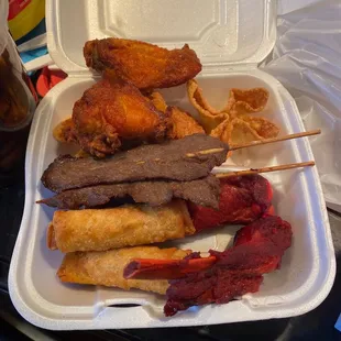 Bo Bo Platter for 2.  Pretty big compared to other Chinese restaurants.