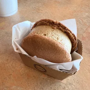 Coffee Macaron sandwich