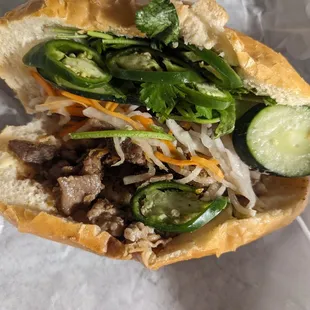 Grilled Pork Bahn Mi