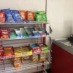 Chips on display