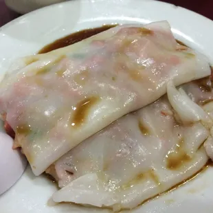 Beef Rice Noodle Rolls