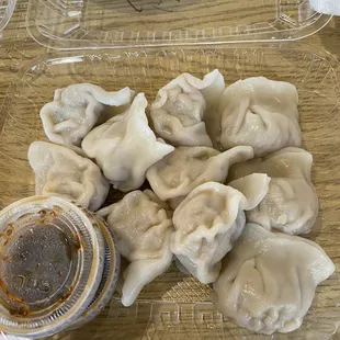 Pork and shrimp dumplings