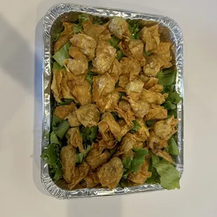Party Tray Won  Fried Wonton