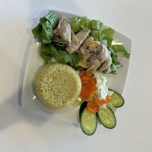 Hainanese Chicken Rice