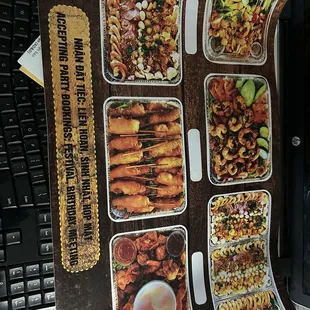 House special party tray soft and crispy