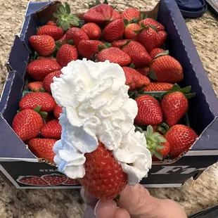 My favorite way to eat strawberries