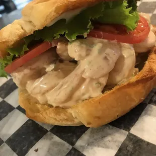 Shrimp Salad Croissant