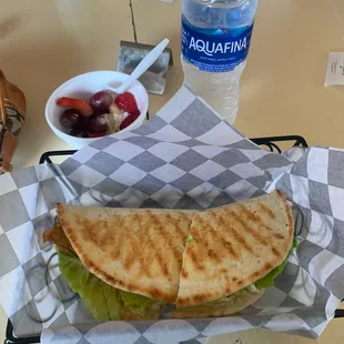 This is the Rebekahs Special Sandwich it was super delicious