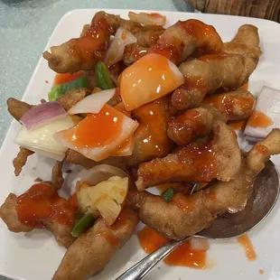 Sweet and Sour Pork Chop