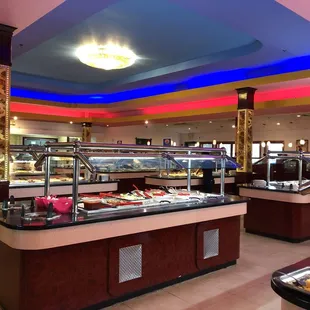 Inside of the restaurant