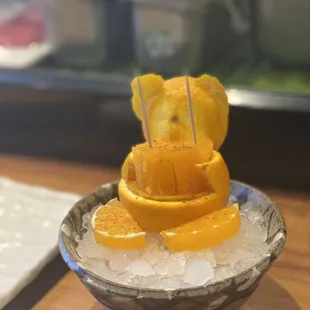 Complimentary Tangerine Bear