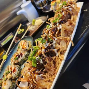 sashimi, sushi, food, sushi and sashimi