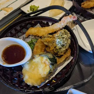 9. Shrimp and Vegetable Tempura