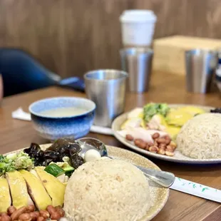 Signature Hainan Chicken Rice Plate