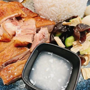 Chiu Chow Marinated Duck rice
