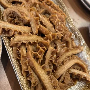 K28. Mala Shredded Beef Honeycomb Tripe