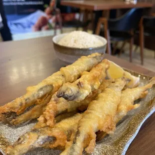 K35. Salt and Pepper Capelin - crispy and super yummy (09/24)