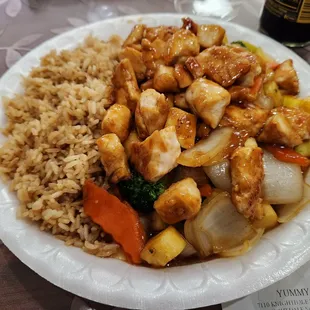 Hibachi chicken