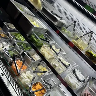 The veggie and noodle varieties for you to handpick from!!