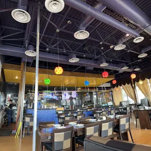 the interior of a restaurant