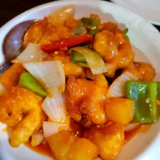 Sweet And Sour Shrimp