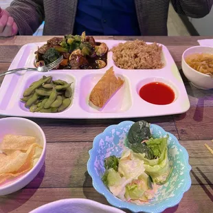 Lunch Special - hunan beef