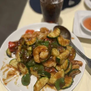 Kung Pao Shrimp. Delicious