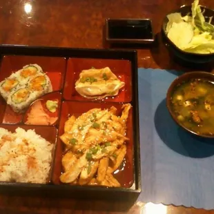 Chicken Teriyaki Bento Lunch *$8.50*