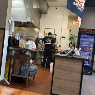 Kitchen is open for you to see the beautiful process!!!
