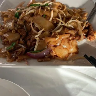 Fried Flat Noodles