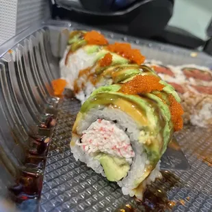 Y10. Caterpillar Sushi Roll