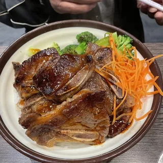 E6. Beef Ribs Teriyaki Bowl