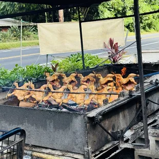 Huli huli chicken bbq