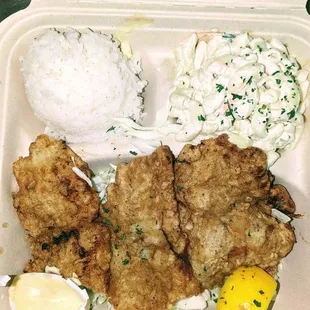 Red Snapper Fried Fish Plate