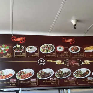 their menu