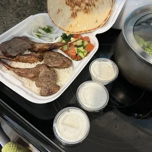 7. Lamb Chop Kabob