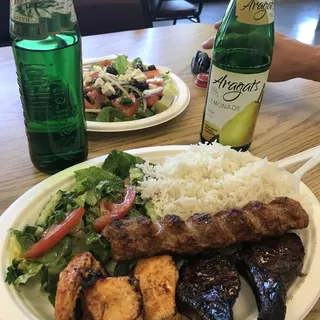 8. Lamb Chops Chicken Combo Kabob