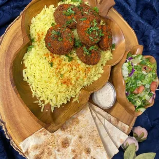 Falafel plate