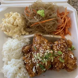 Korean Fried Chicken Plate