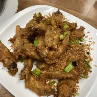 Garlic Fried Chicken Wings