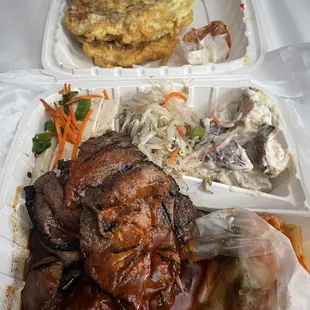 Spicy and very tender pork &amp; meat Jun!